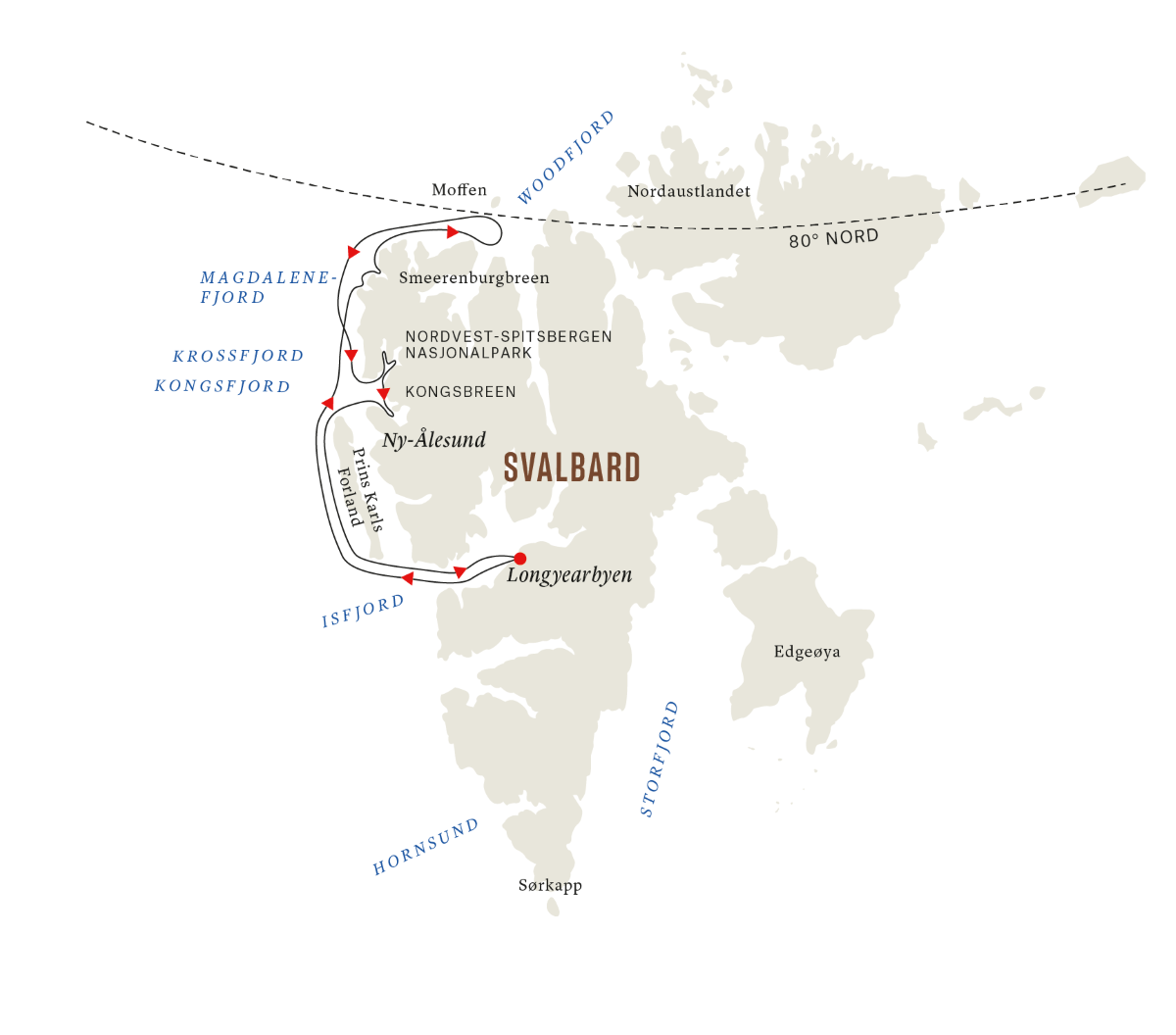 Klassikeren på Svalbard (søndager til fredager)