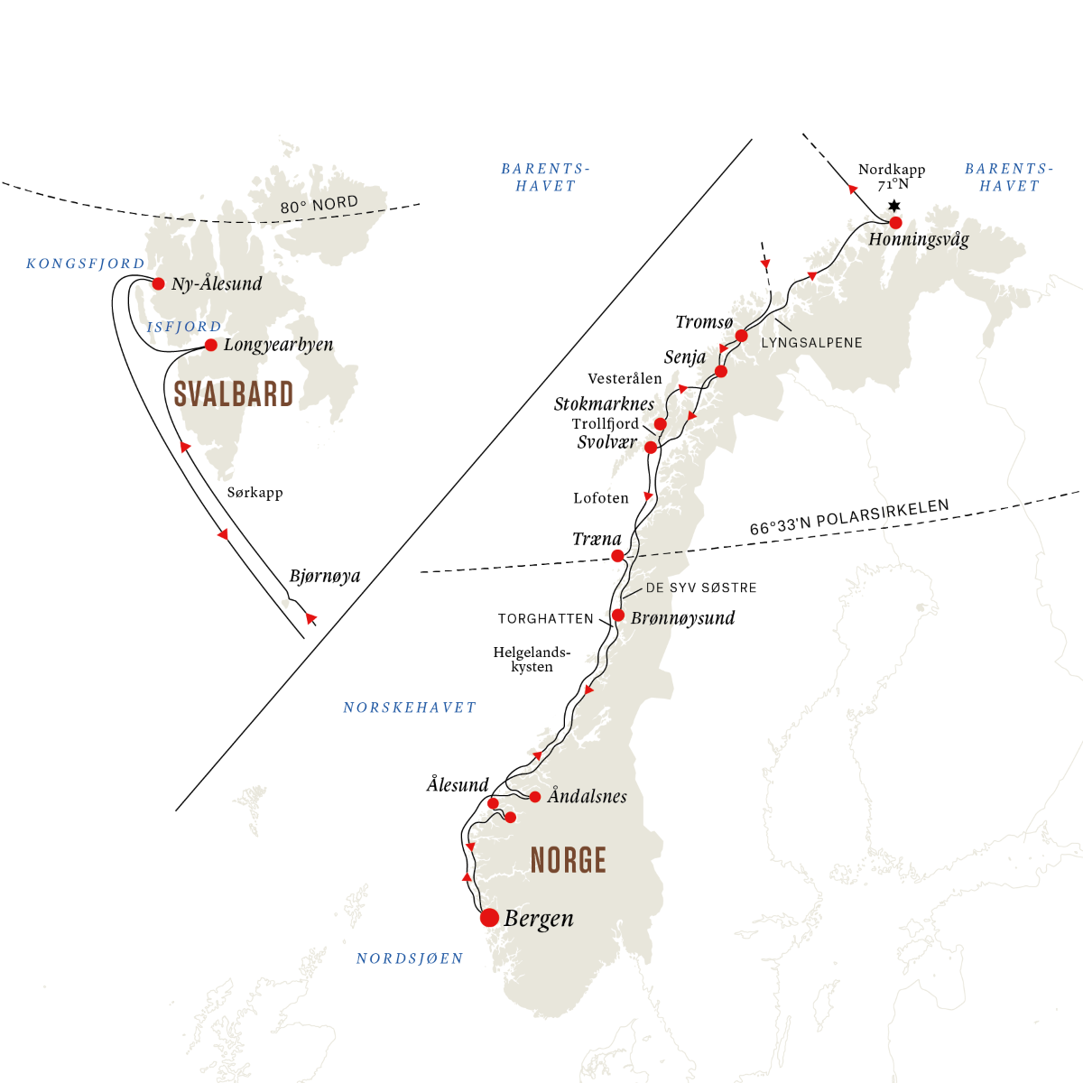 Svalbard-ekspressen – rundreisen (2023–2024)