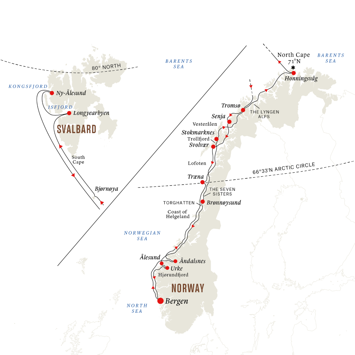 Svalbard-ekspressen - rundreisen (2024–2025)