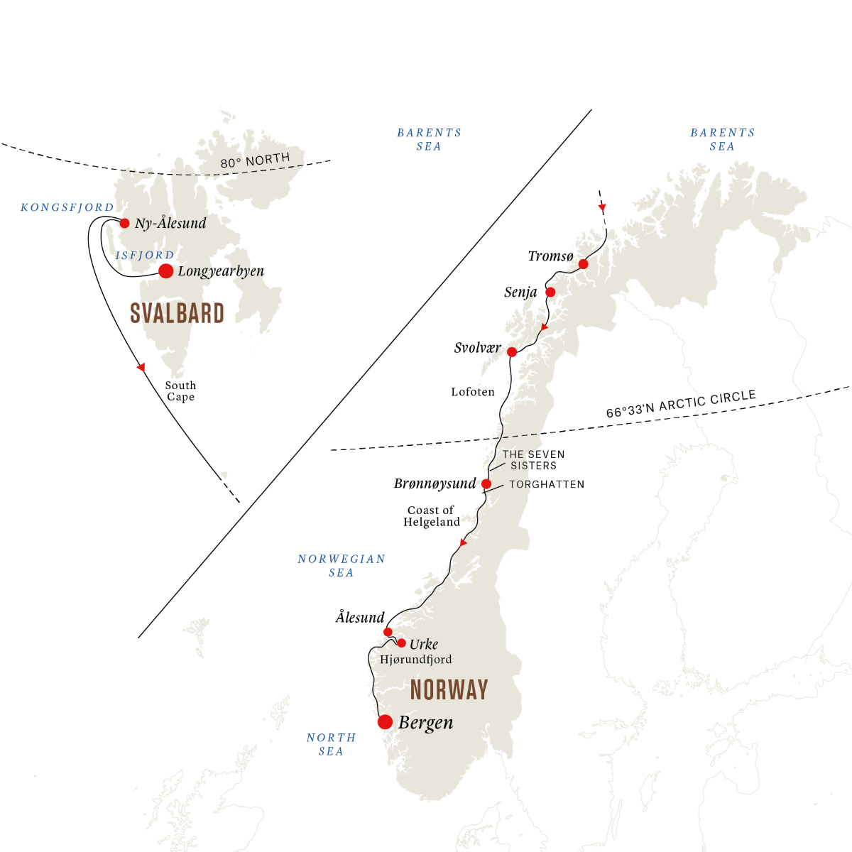 Svalbard-ekspressen – sørgående