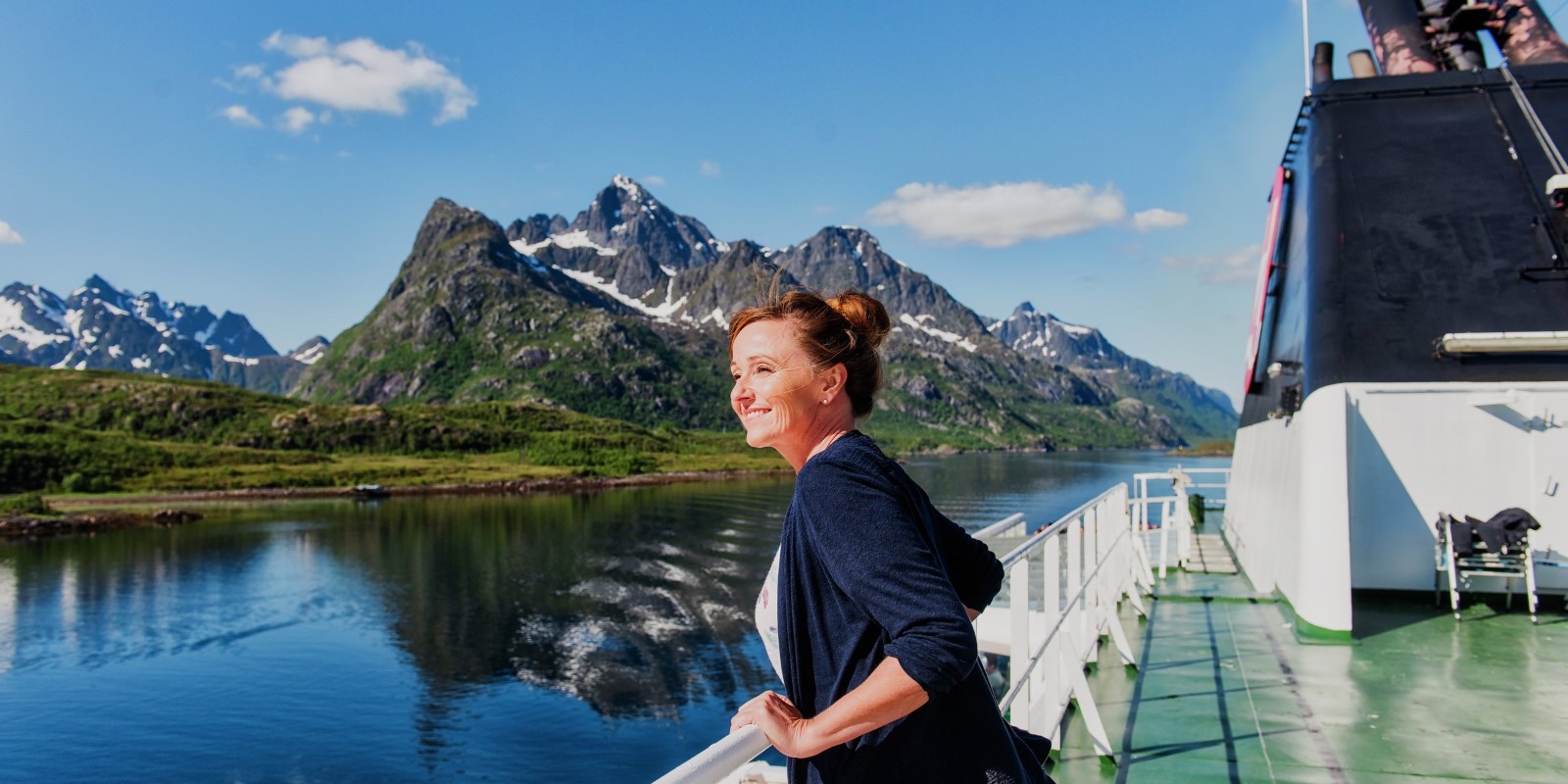 Reis alene langs norskekysten