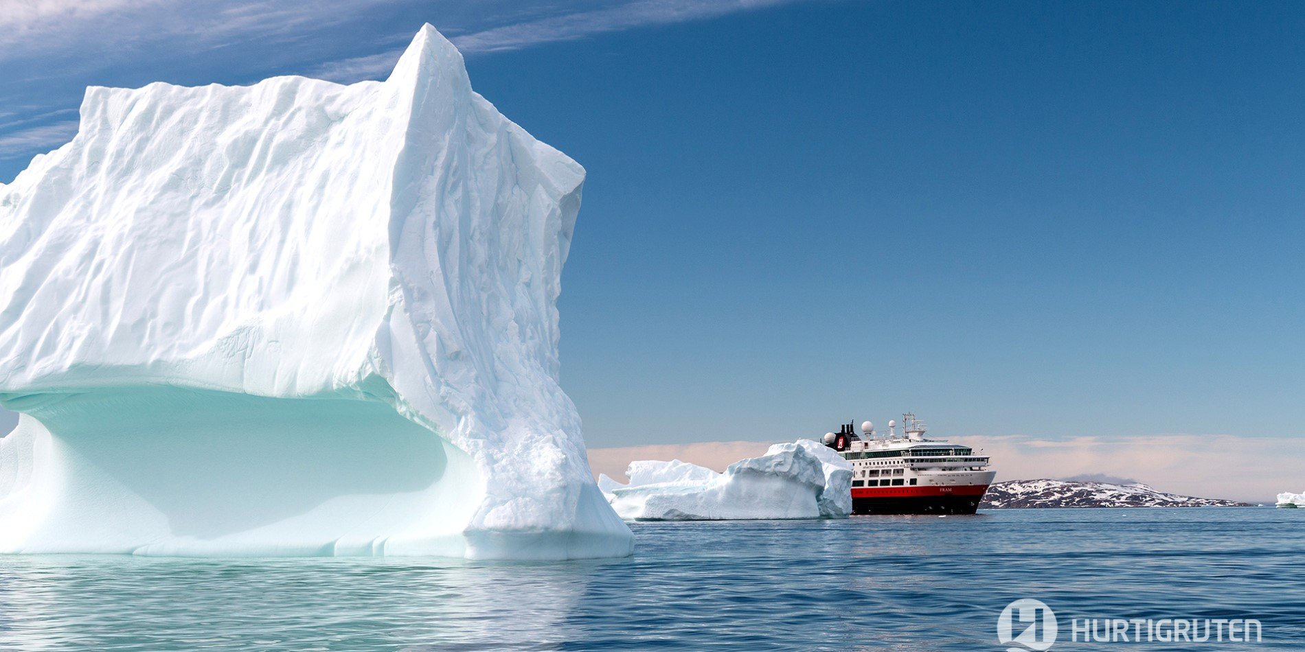 Ice cruising nær Upernavik – Grønland