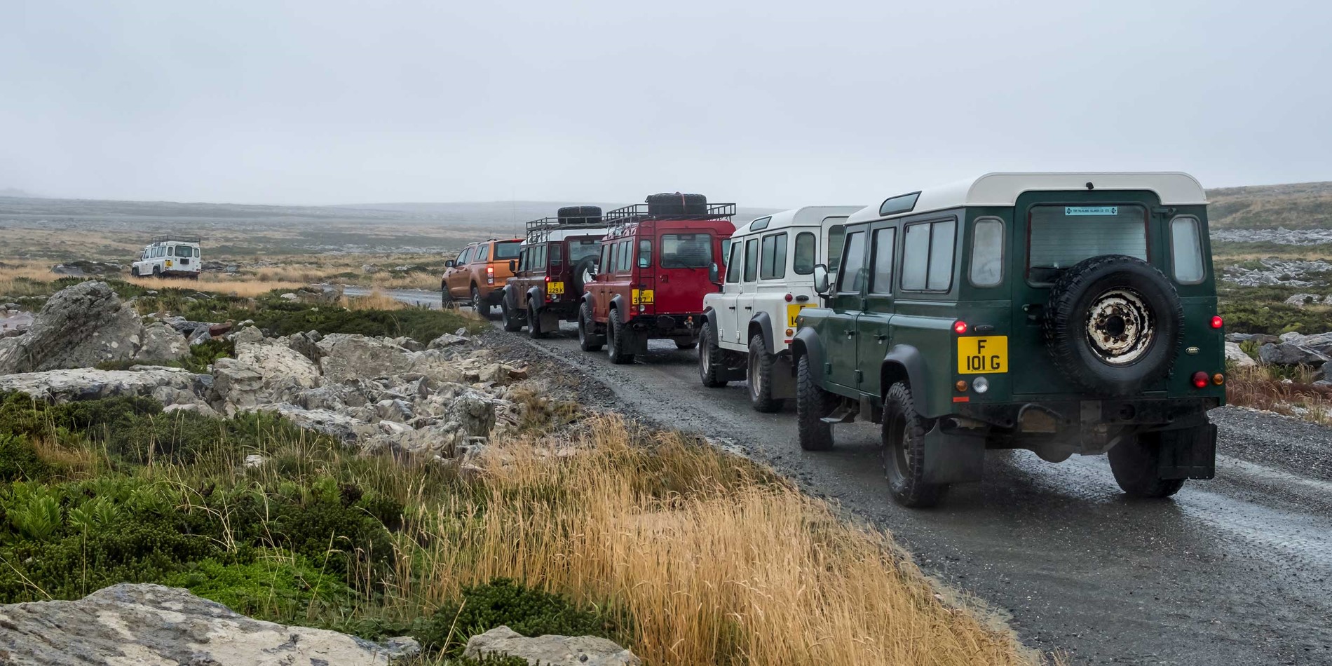 Jeep safari excursion in near Port Stanley, Falkland Islands (Islas Malvinas) 