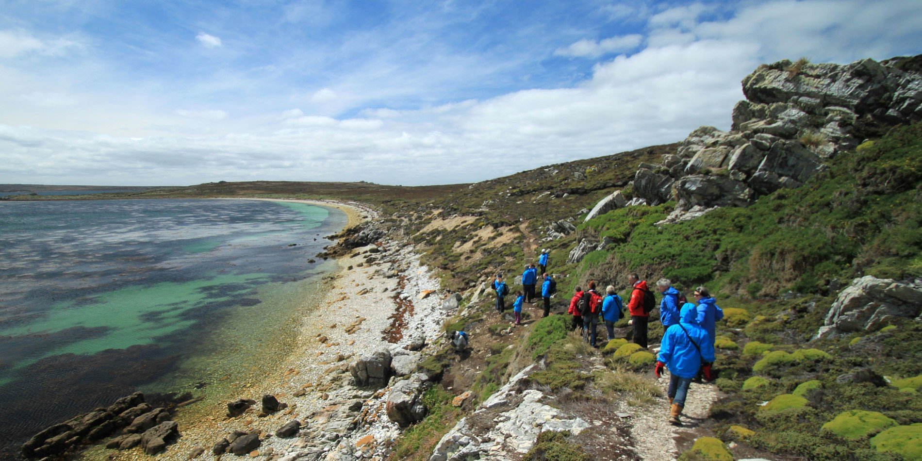 En spasertur gjennom naturskjønne Falklandsøyene