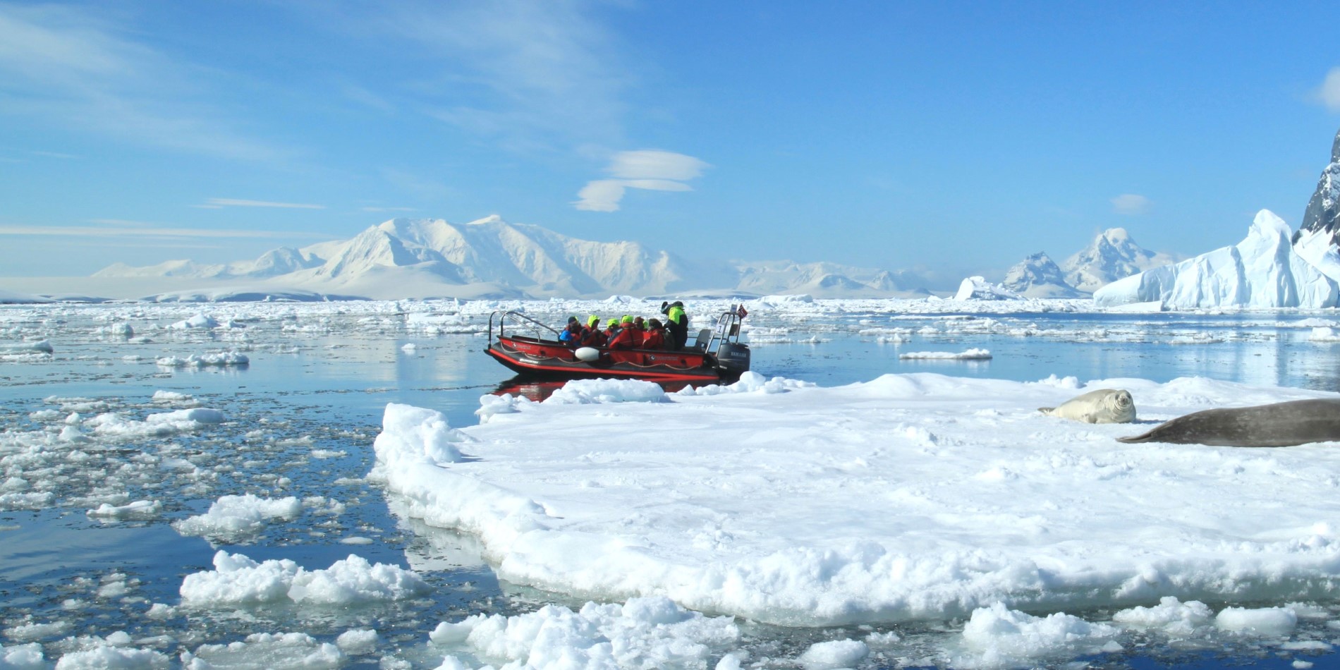 Ekspedisjon med Hurtigrutens Polar Circle Boat i Antarktis