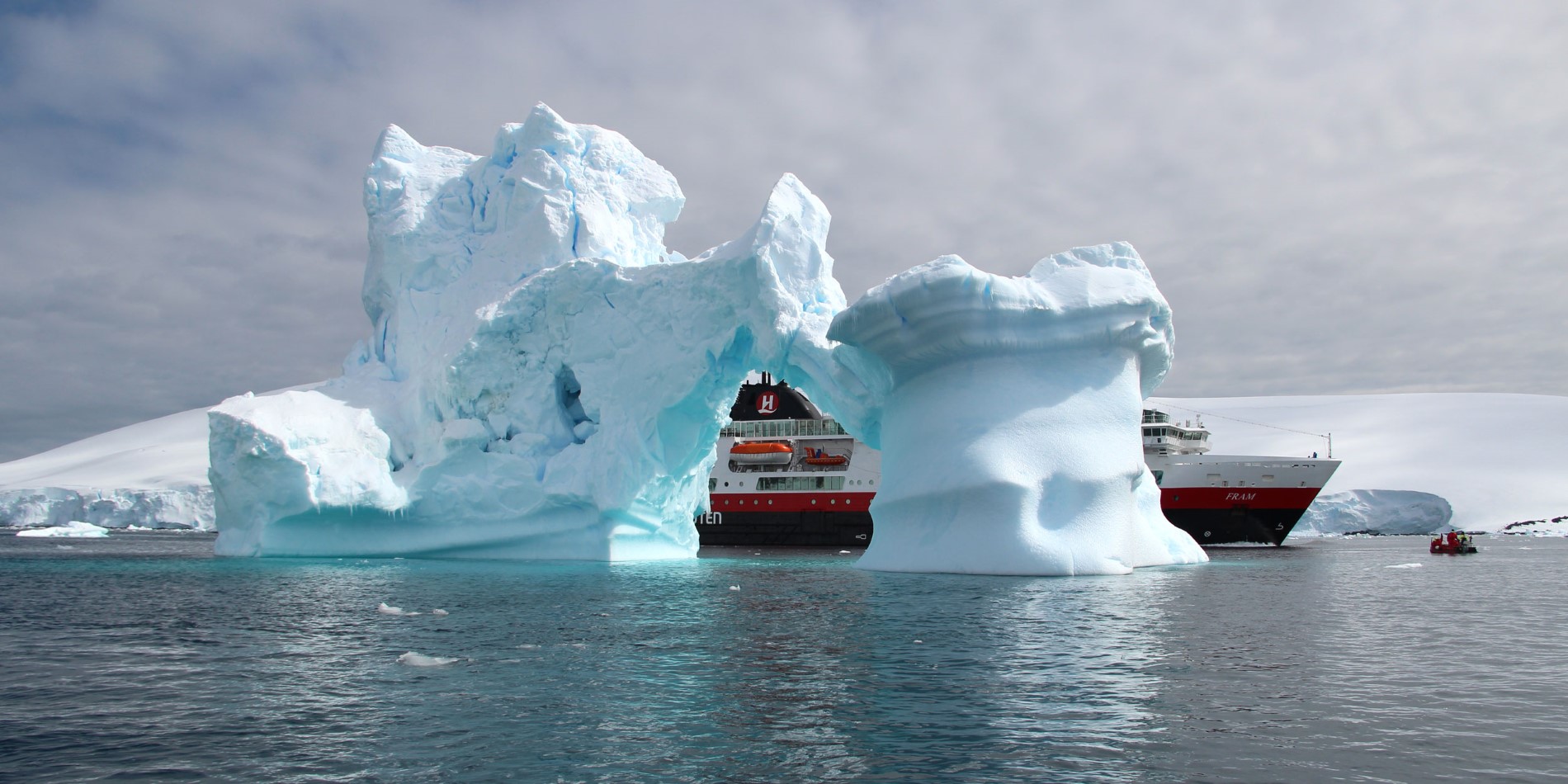 Antarktis, vann og is, MS fram
