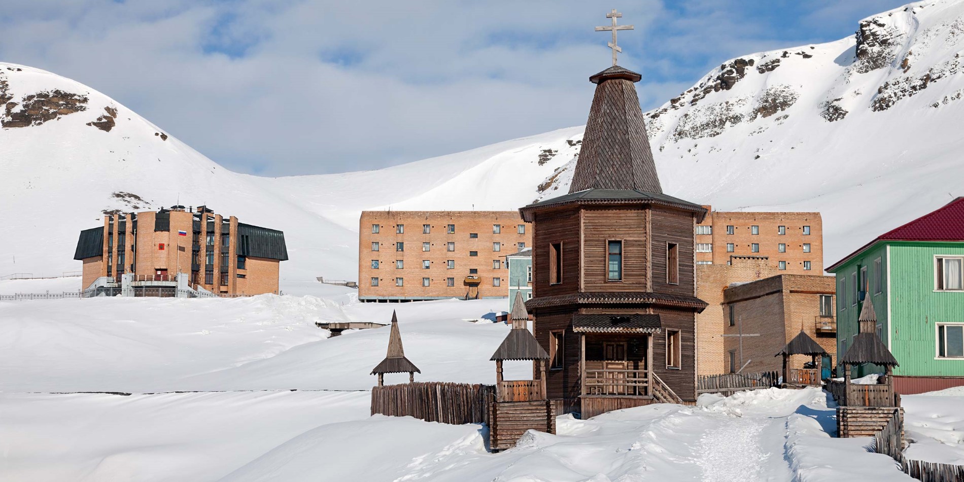 Kirke i Barentsburg, Spitsbergen