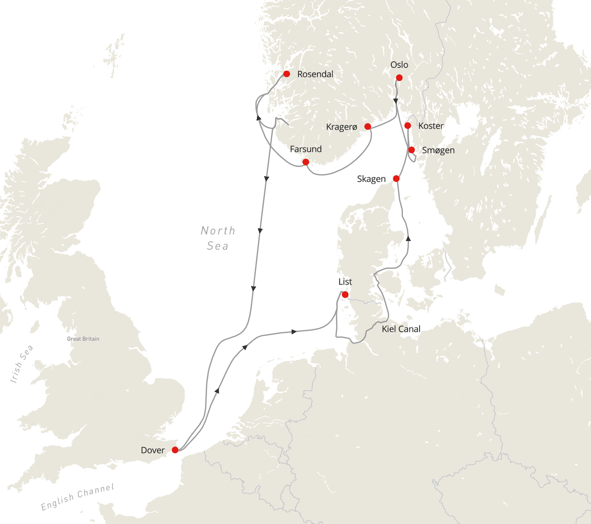 Det sørlige Skandinavia – øygrupper, fjorder og sjarmerende fiskerlandsbyer 